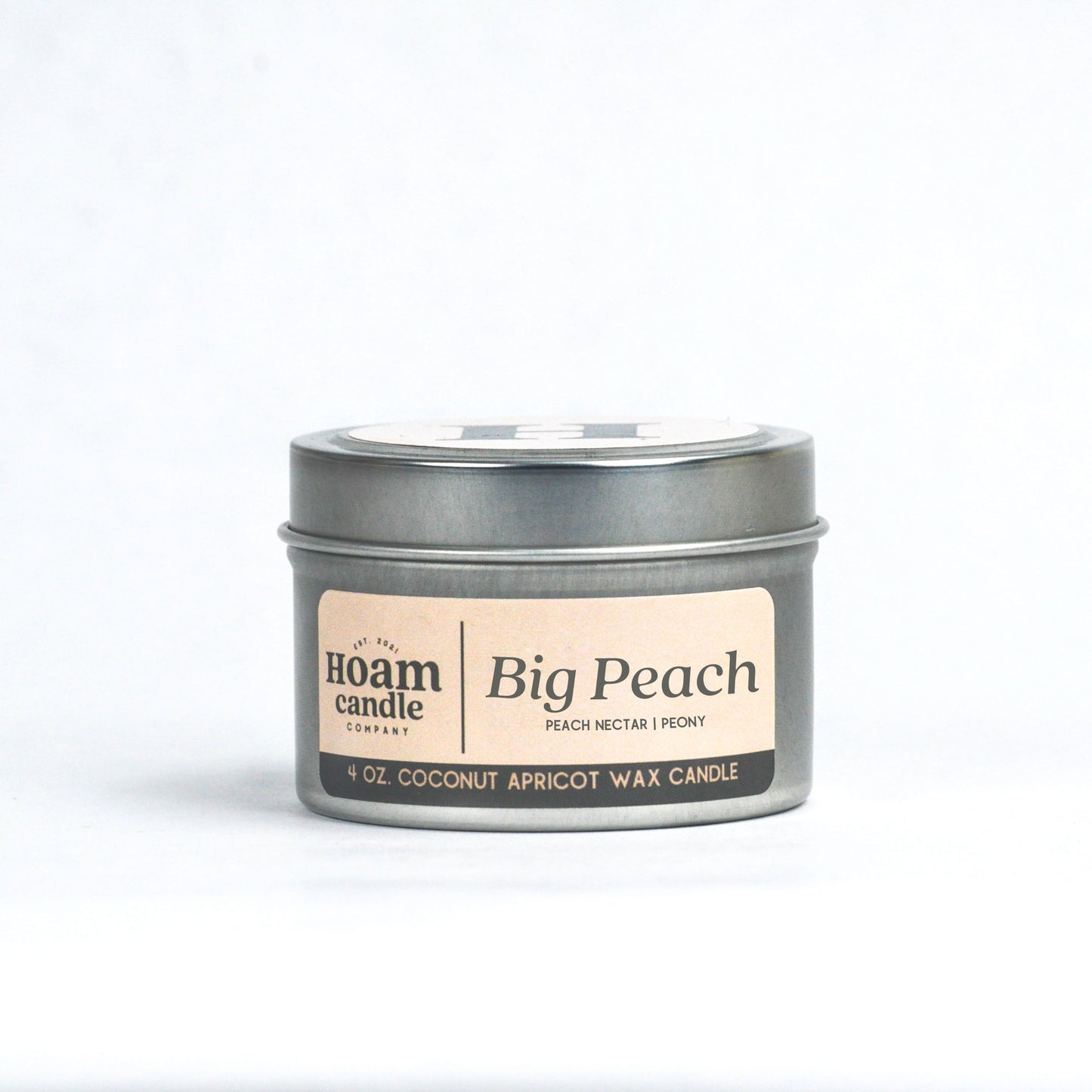 Big Peach Scented Candle from HOAM Candle Company